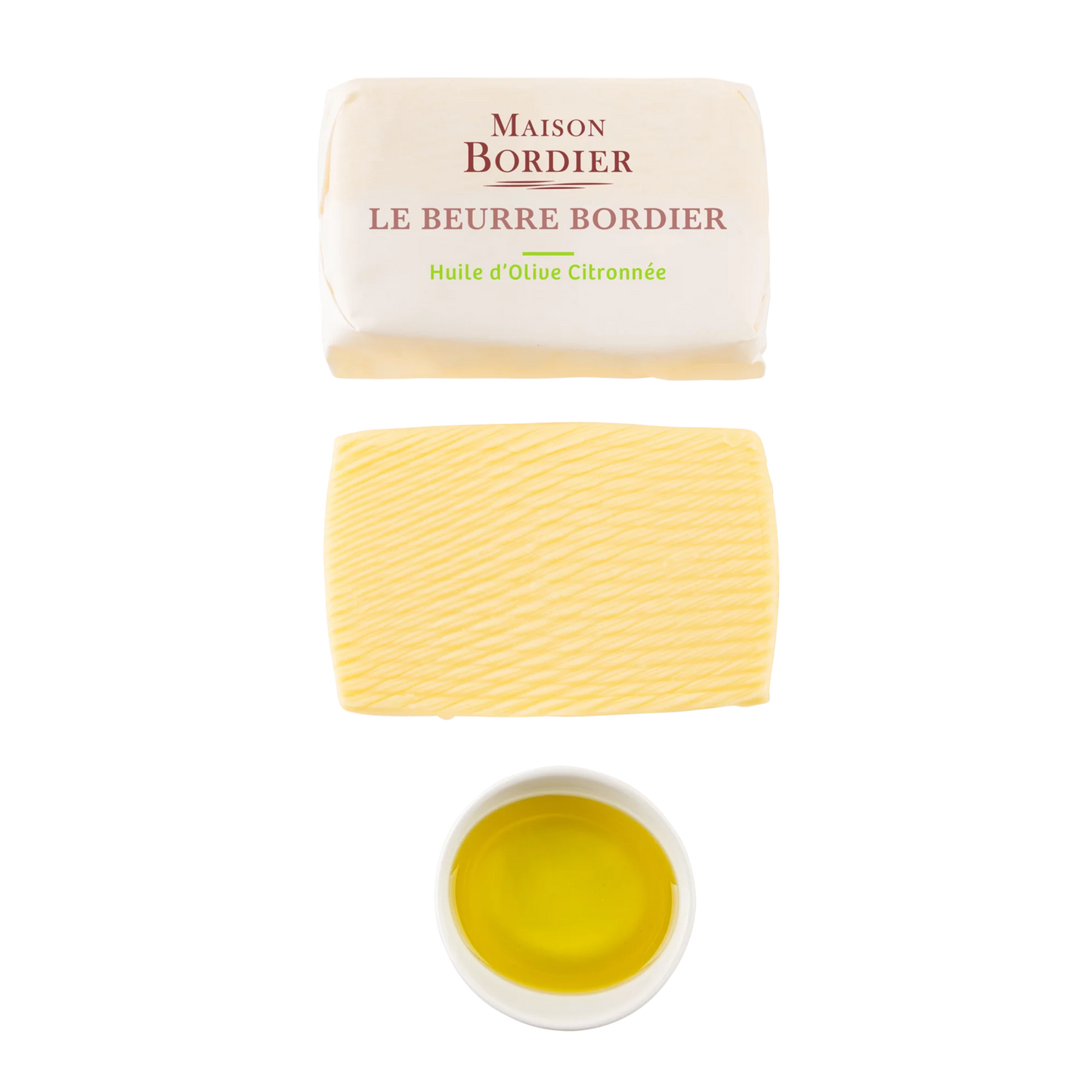 Lemon Olive Oil Maison Bordier butter